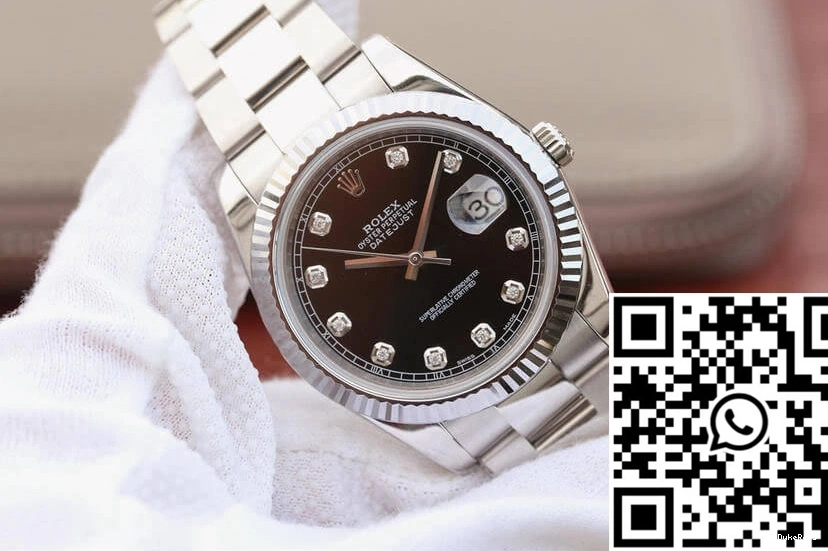 EW Dial Factory Rolex M126334-0011 Black Datejust 0130